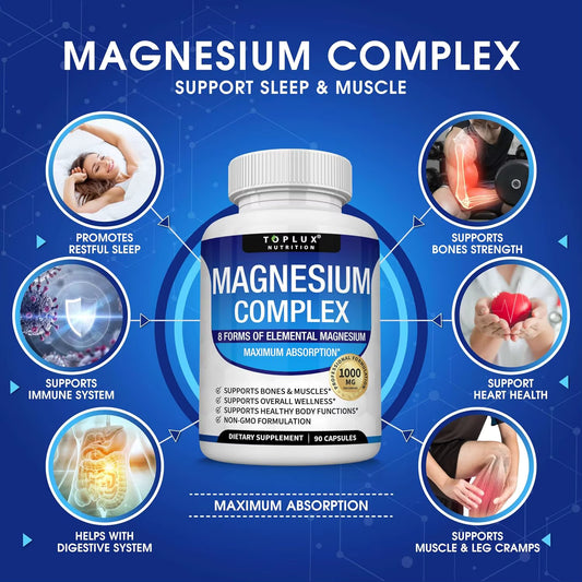 MAGNESIO COMPLEX 90 CAPSULAS